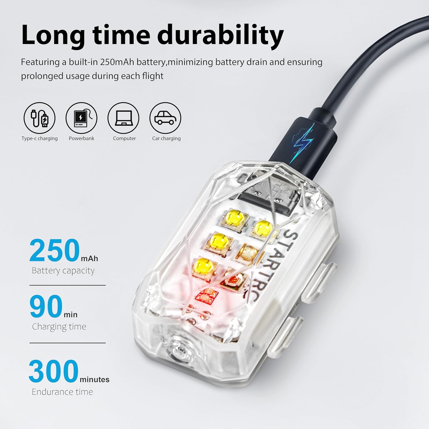 STARTRC Drone Strobe Light Ant - Drone Dji Rc Mini review and price
