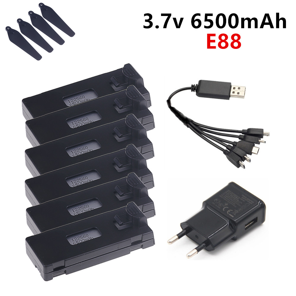 3.7V 6500mAh Lipo Battery For  - Drone Rc E99 review and price