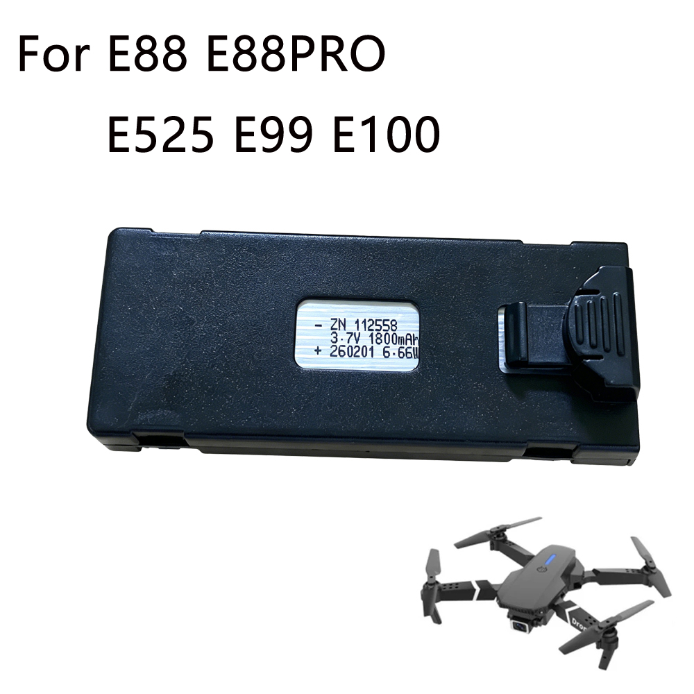 E88 Drone Battery 3.7V 1800mAh - Drone Rc E99 review and price