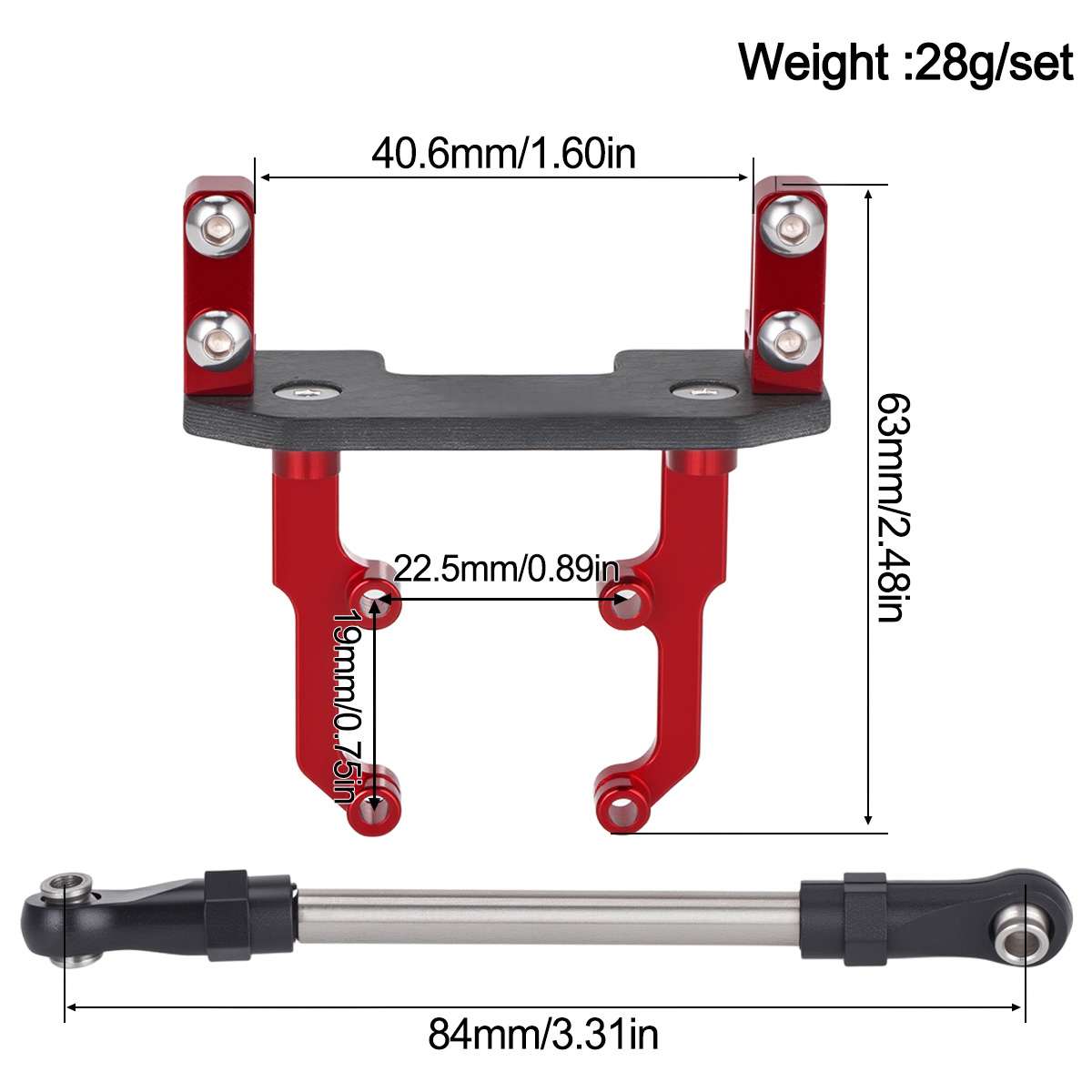 Aluminum Alloy Servo Mount Bas - Rc Crawler Axle Parts review and price