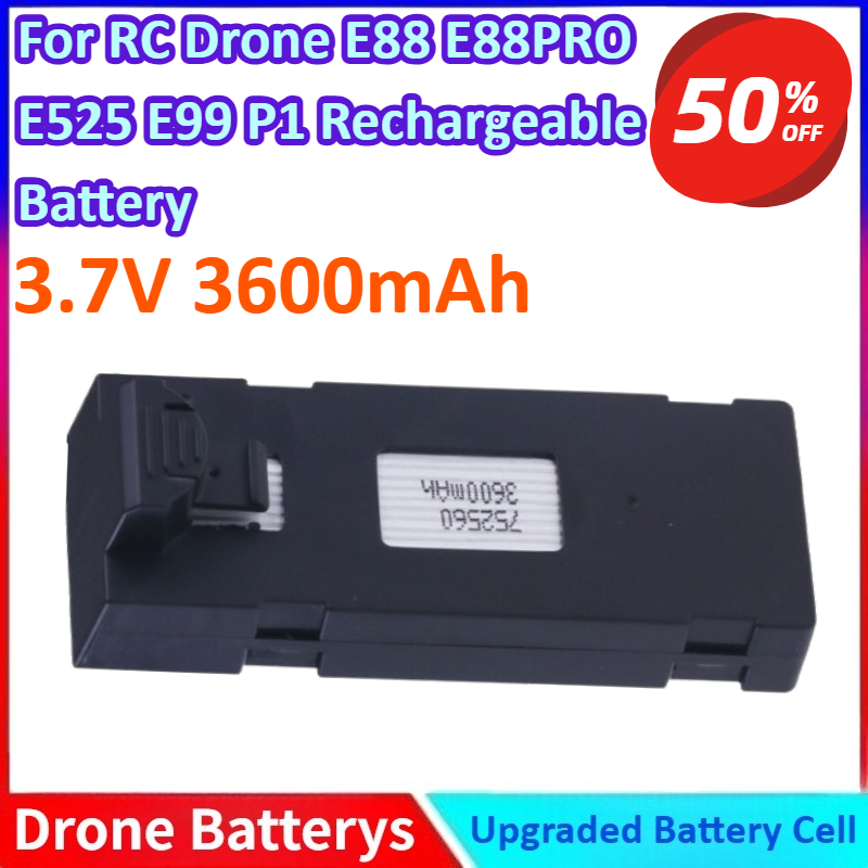3.7V 3600mAh New Li-ion Batter - Drone Rc E99 review and price