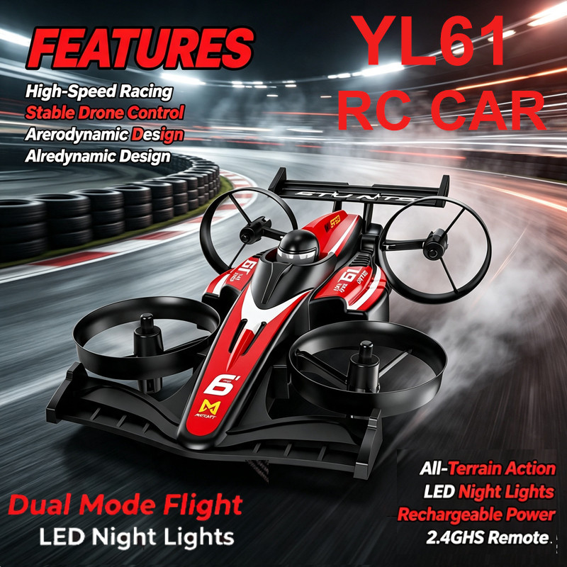 Latest YL61 2-in-1 Remote Cont - Rc Drone And Flying Car review and price